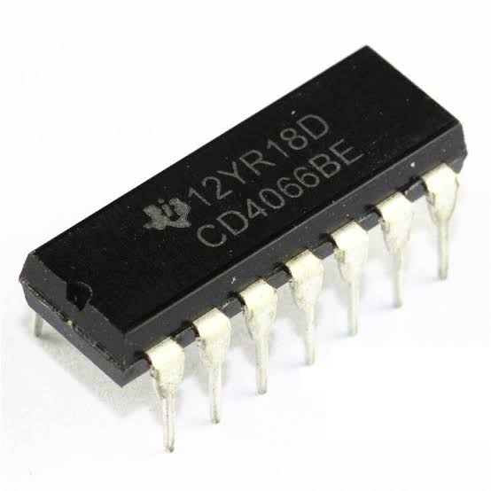 سوییچ آنالوگ CMOS Quad Bilateral Switch CD4066BE