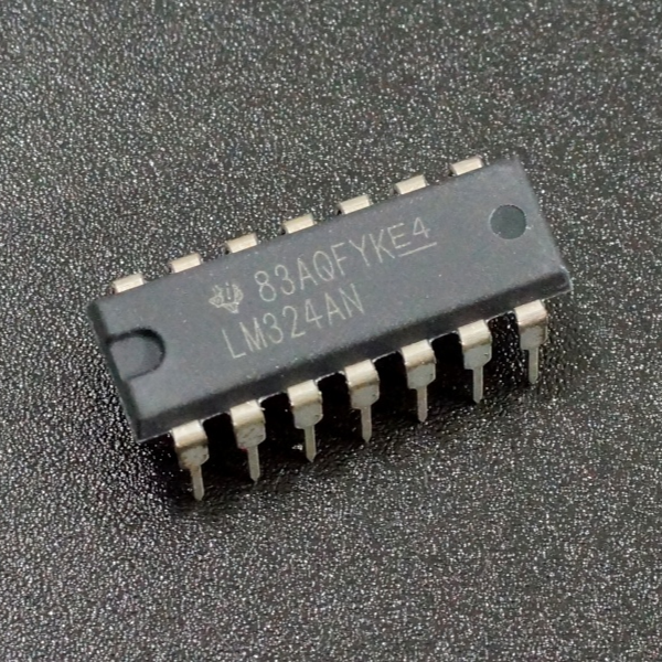 تقویت کننده عملیاتی Low-power quad operational amplifiers (LM324AN)